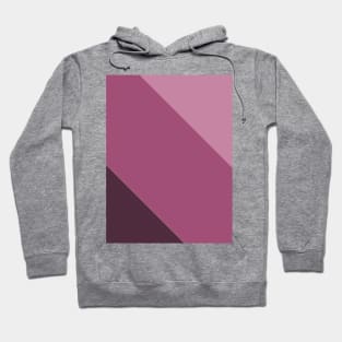 Lavender, Magenta, Wine Diagonal Hoodie